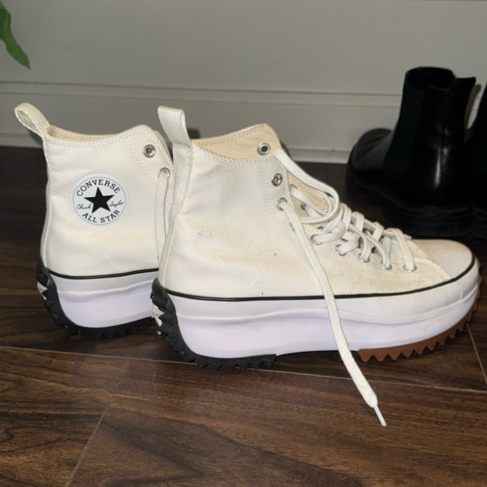 Converse Run Star Hike Canvas Platform Sneaker M10/W11½